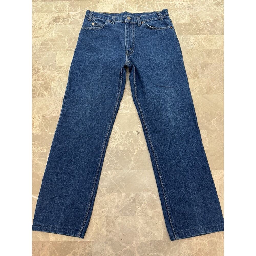 Vintage Levi's 309 Orange Tab Men's Denim Jeans 34 X 31 Blue Made in USA (32x28)